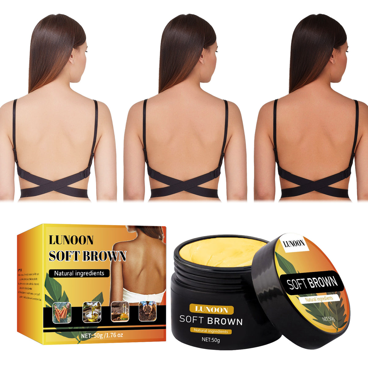 Plant Extract Tanning Cream Waterproof Sweatproof