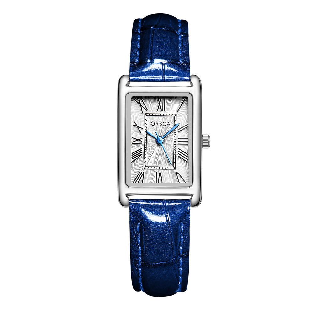 Women Square Stainless Steel Quartz Watch