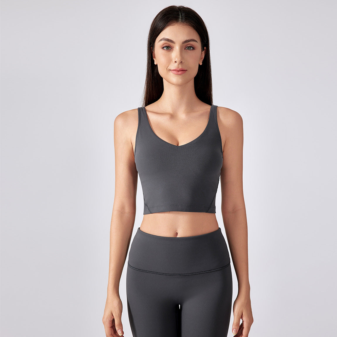 Women's High Support Yoga Running Fitness Crop Top