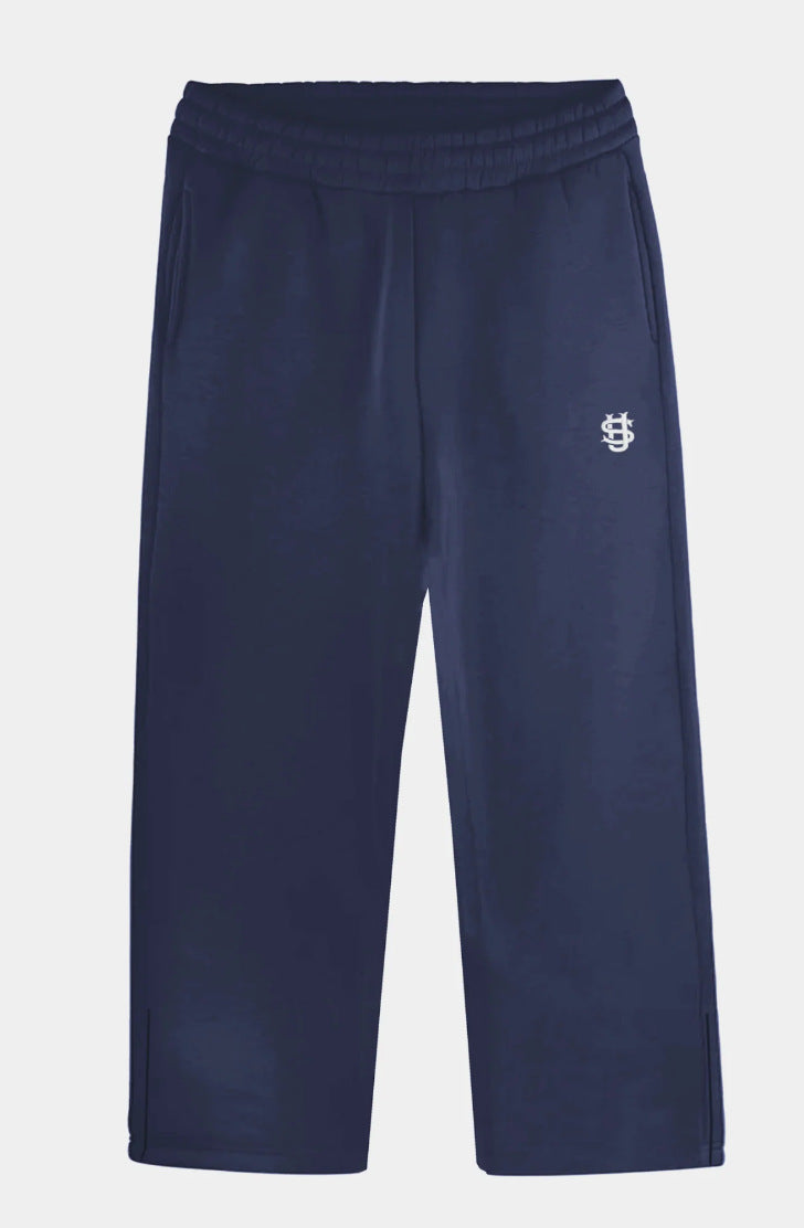 Fleece-Lined Hooded Tracksuit Set