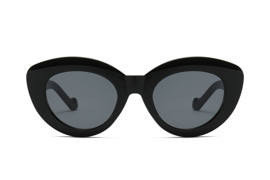 Large Frame Cat-Eye Sunglasses UV400 Protection