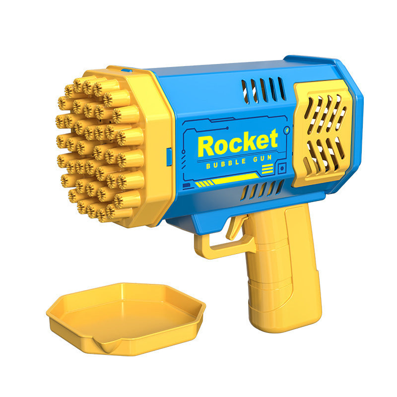 Electric Handheld Bubble Gun with Lights