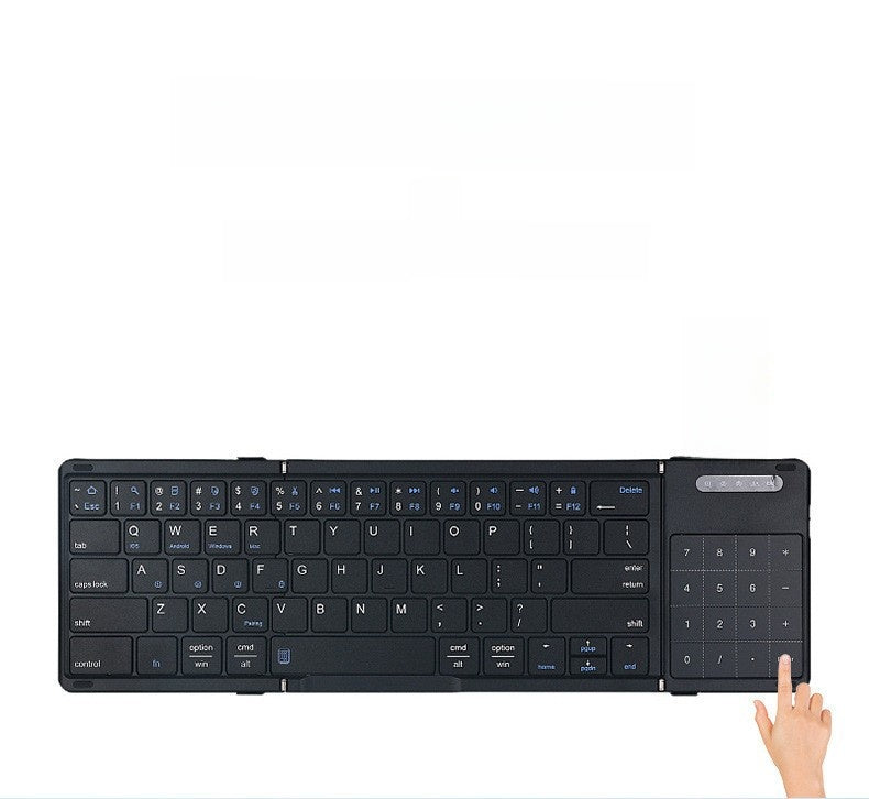 Wireless Folding Bluetooth Keyboard with Touchpad