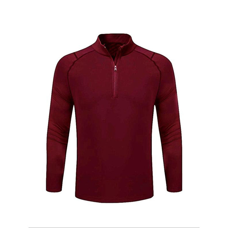 G 92207 Half zip quick dry tops half-zip quick-dry sports long sleeve