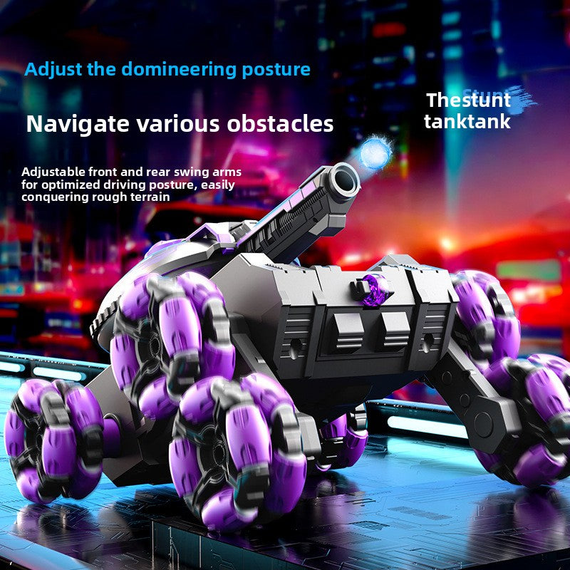 Remote Control Water Bomb Tank Toy for Kids