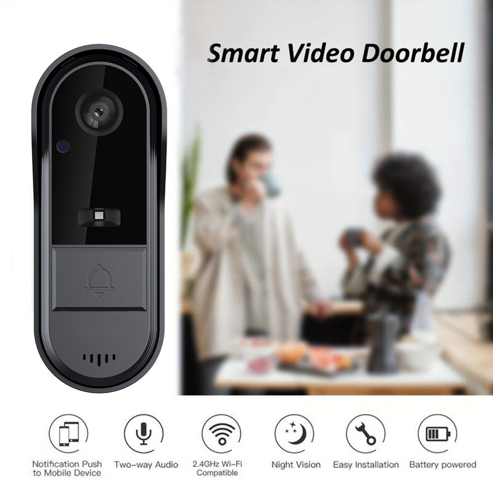 Intelligent wireless visual outdoor waterproof intercom doorbell