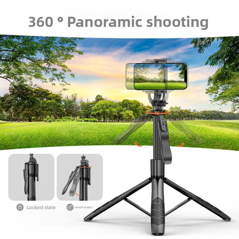 Selfie stick anti-shake telescopic tripod