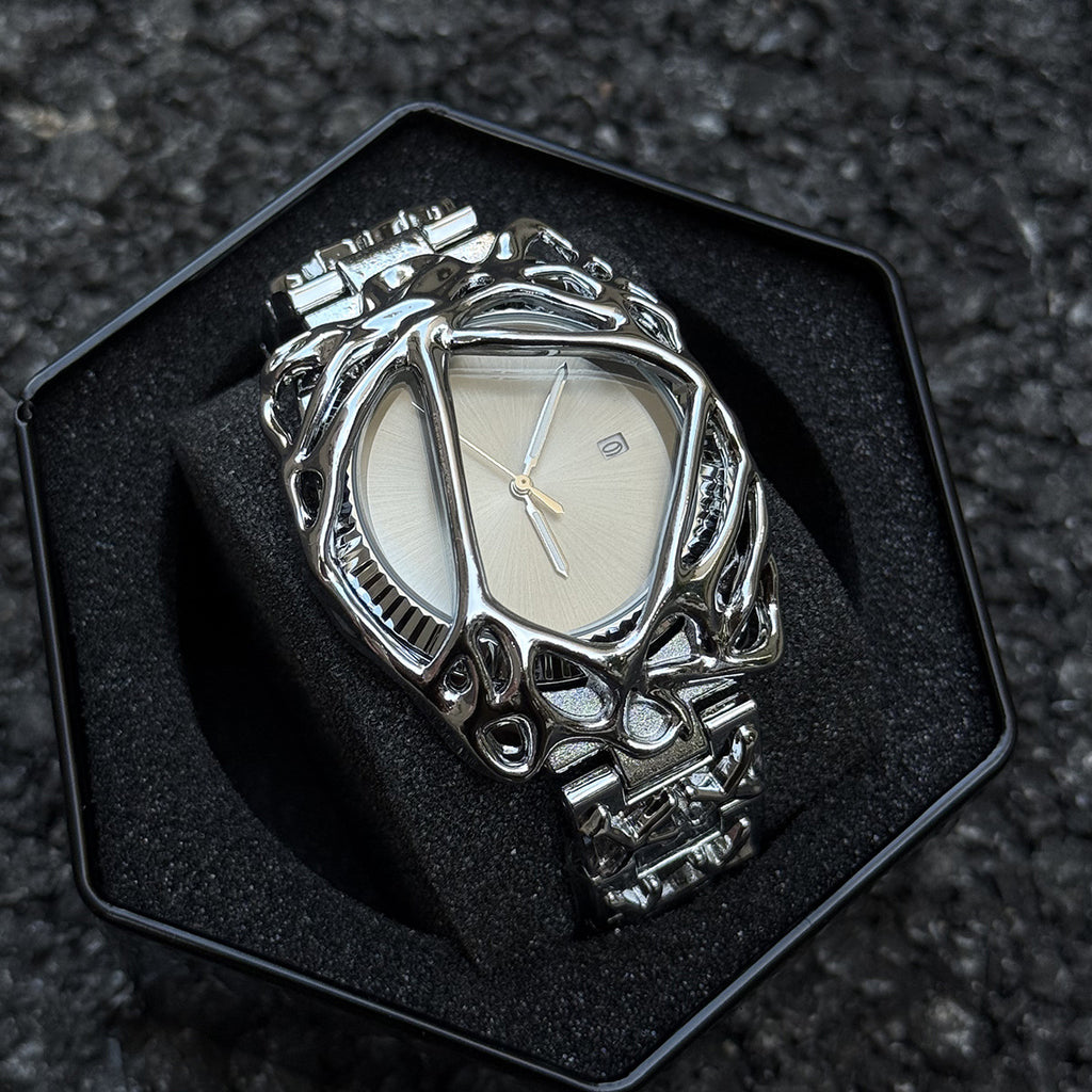 Men's Y2K Spider Web Design Quartz Watch