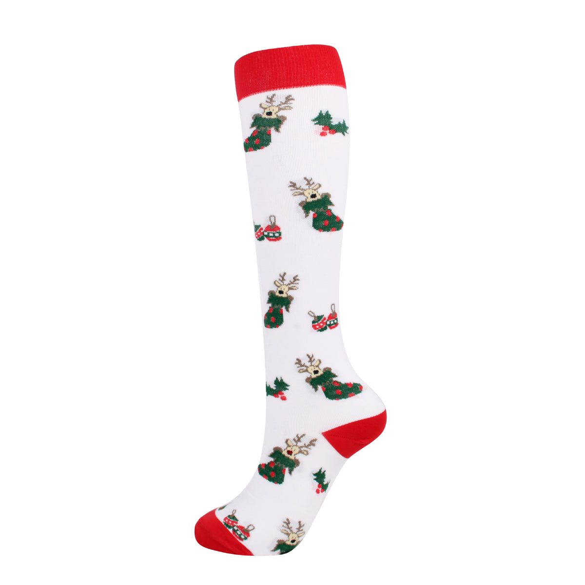 Christmas Compression Socks with Festive Designs