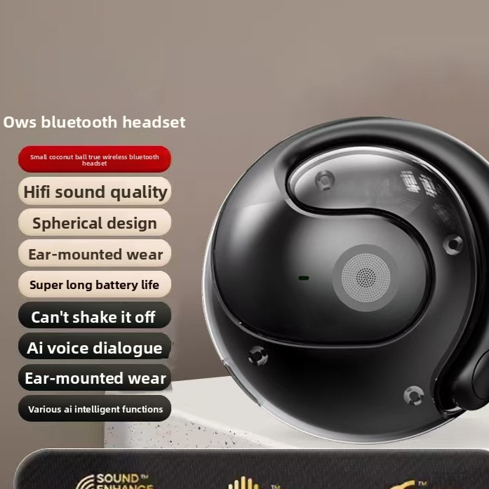 Wireless Bluetooth Ear Hook Headset