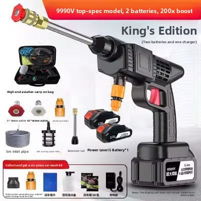 Portable Rechargeable High Pressure Car Washer