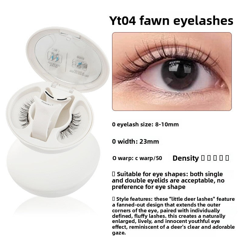 Magnetic False Eyelashes Natural Style