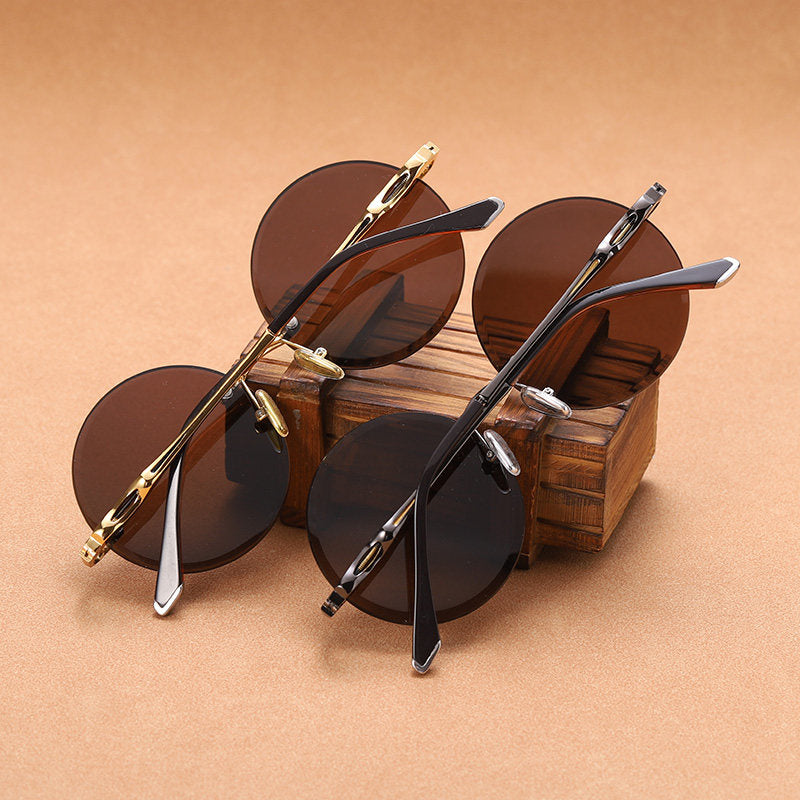 Retro Round Polarized Sunglasses