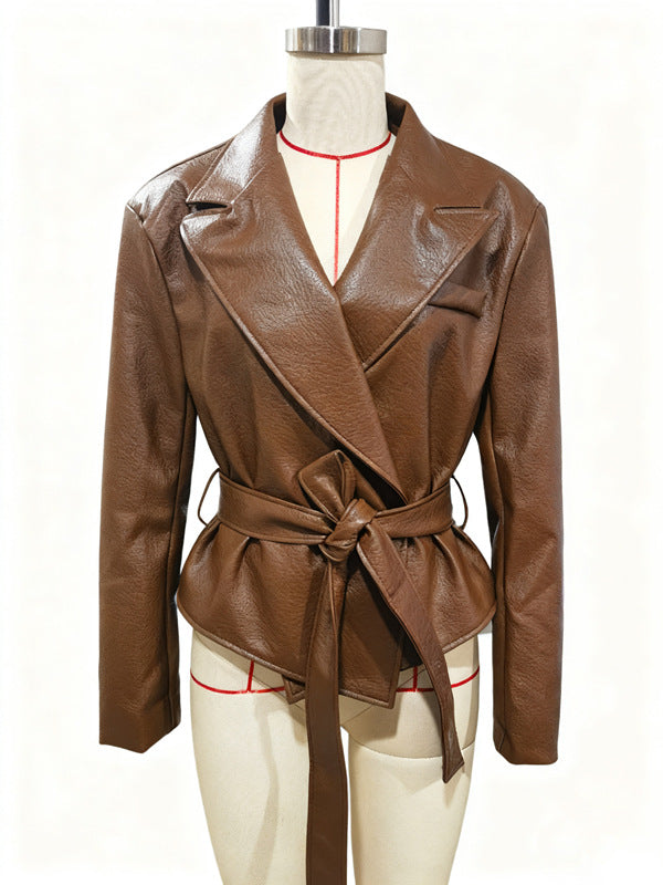 Quality leather coat