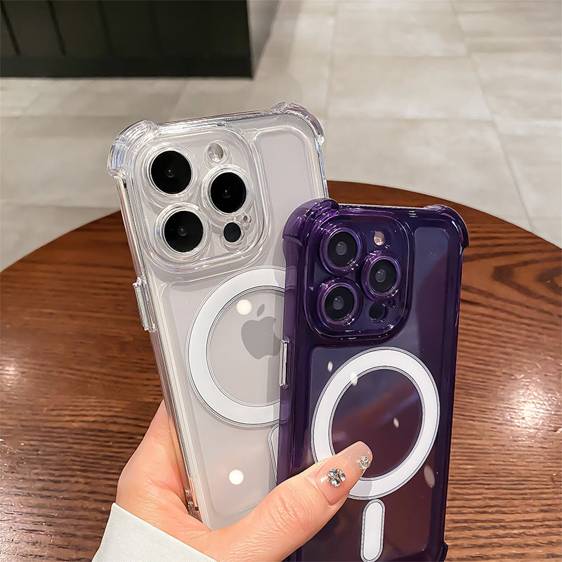 Magnetic Shockproof Phone Case with Airbag Corners