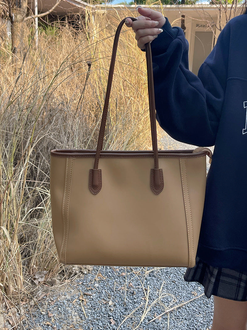 Retro Large Capacity Women Tote Bag
