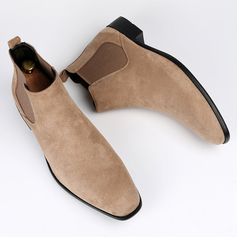 Versatile and stylish men's short boots/ankle boots