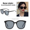 Sunscreen sunglasses with metal rivets