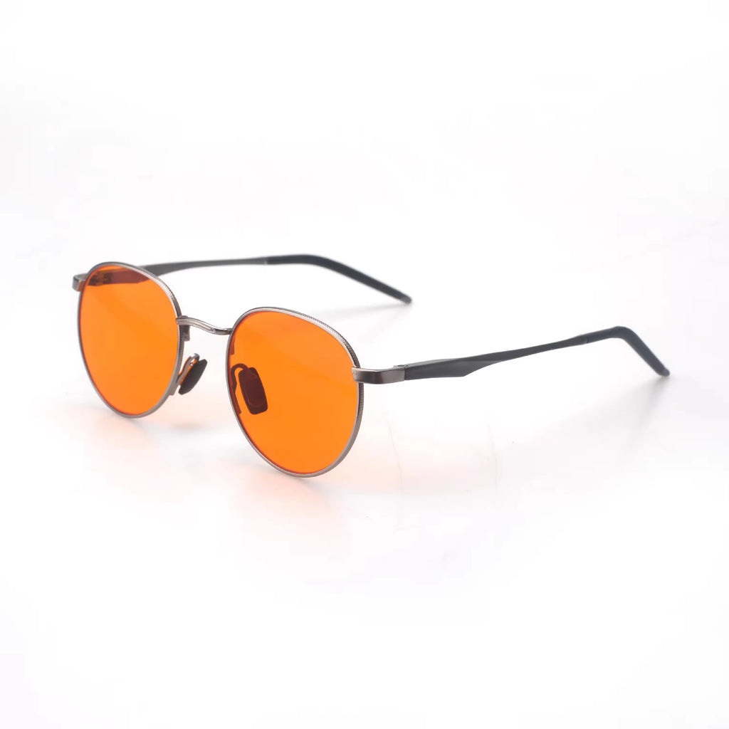 Sunglasses with Wood Grain Legs