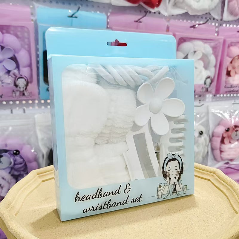 Soft Fabric Hair Accessories Set