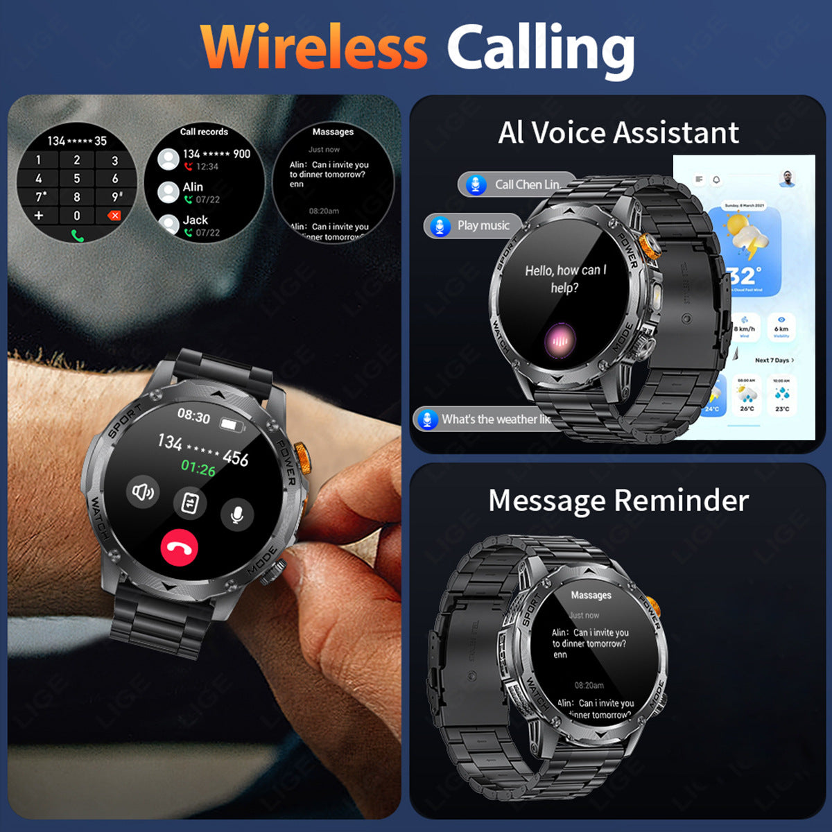 Bluetooth Smart Watch