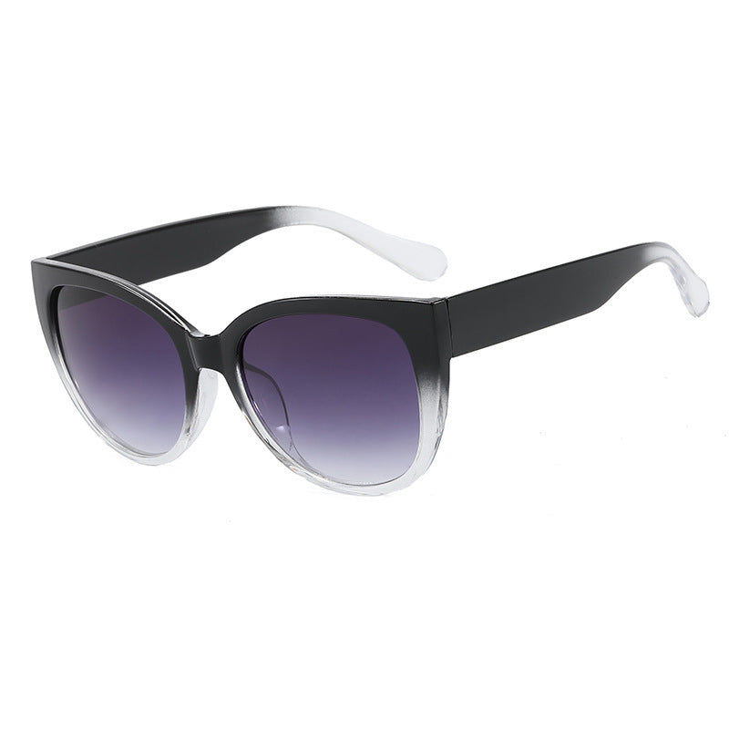 Cat-eye minimalist sunglasses