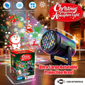 Colorful Rotating Holiday Projection Light