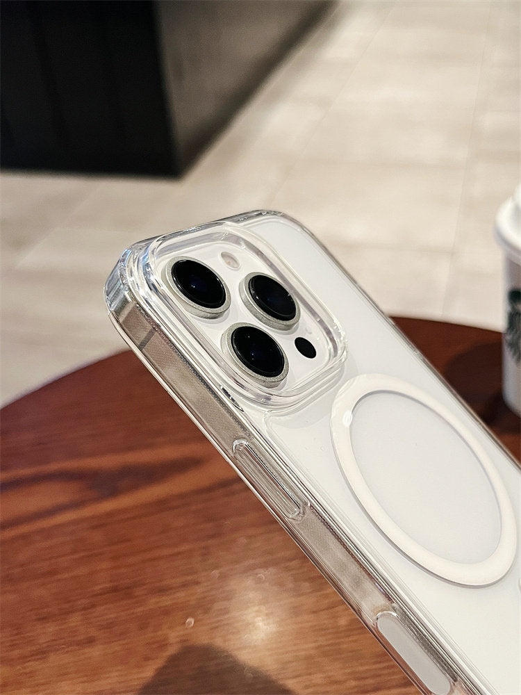 Magnetic Transparent Phone Case