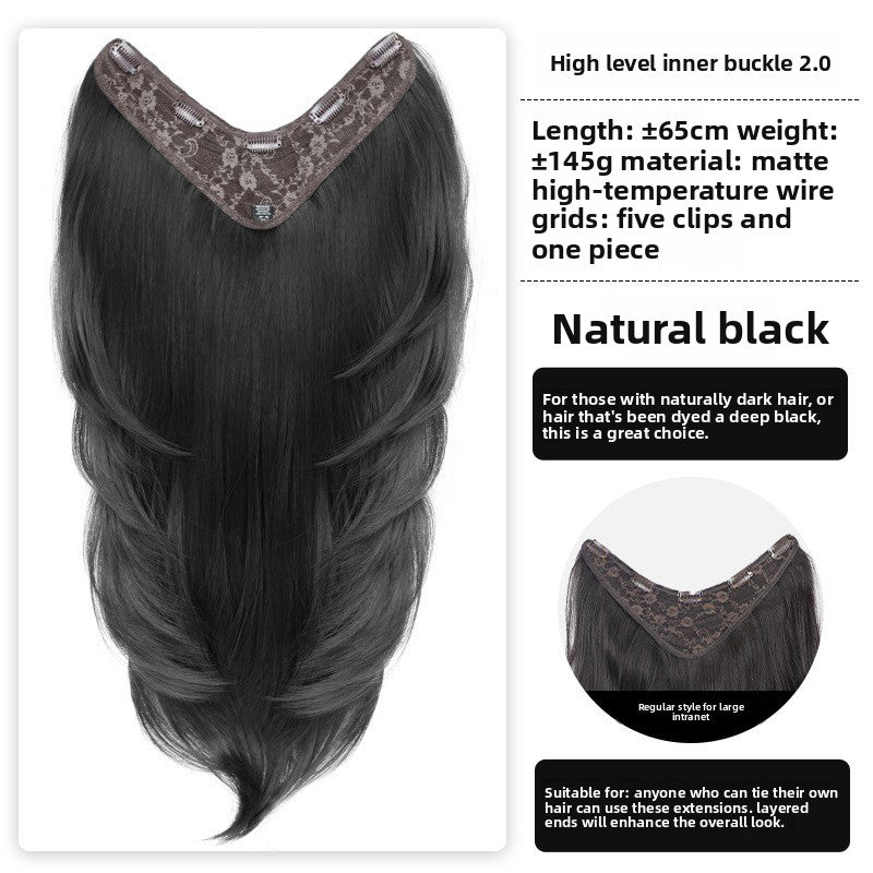 U-Shaped Hairpiece for Volume Enhancement