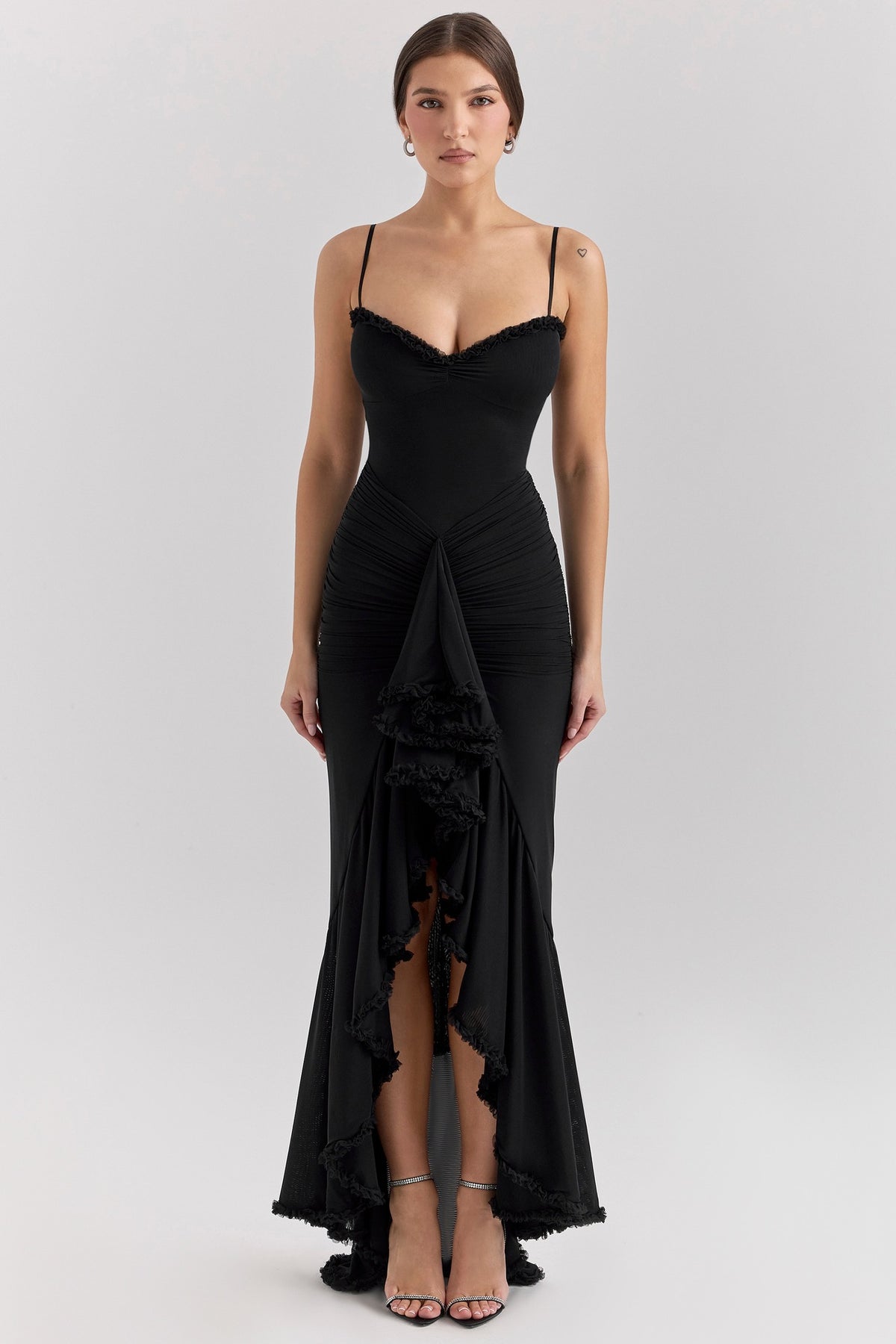 Sleeveless V-Neck Slip Dress
