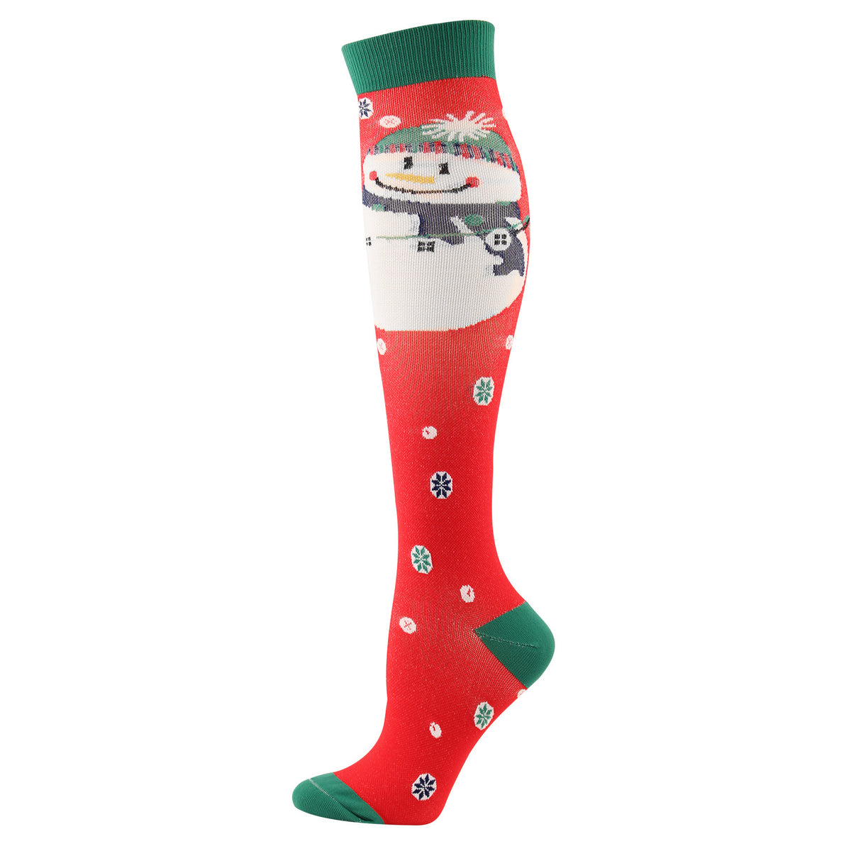 Christmas Compression Socks with Festive Designs