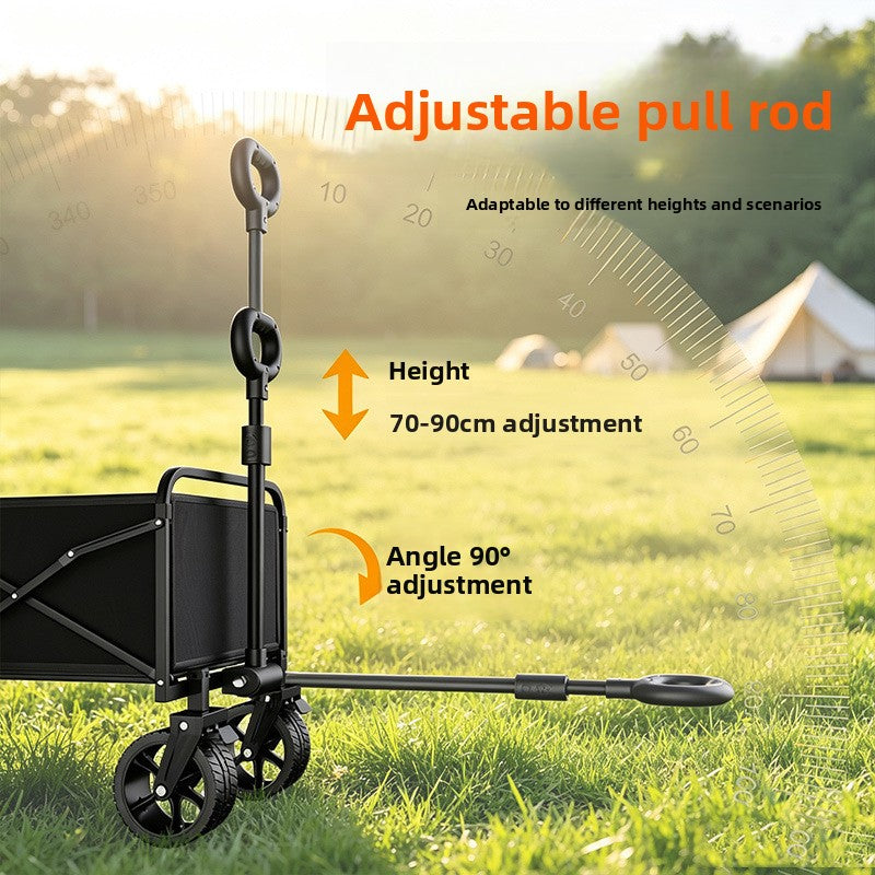 Portable Folding Camping Cart with Wheels