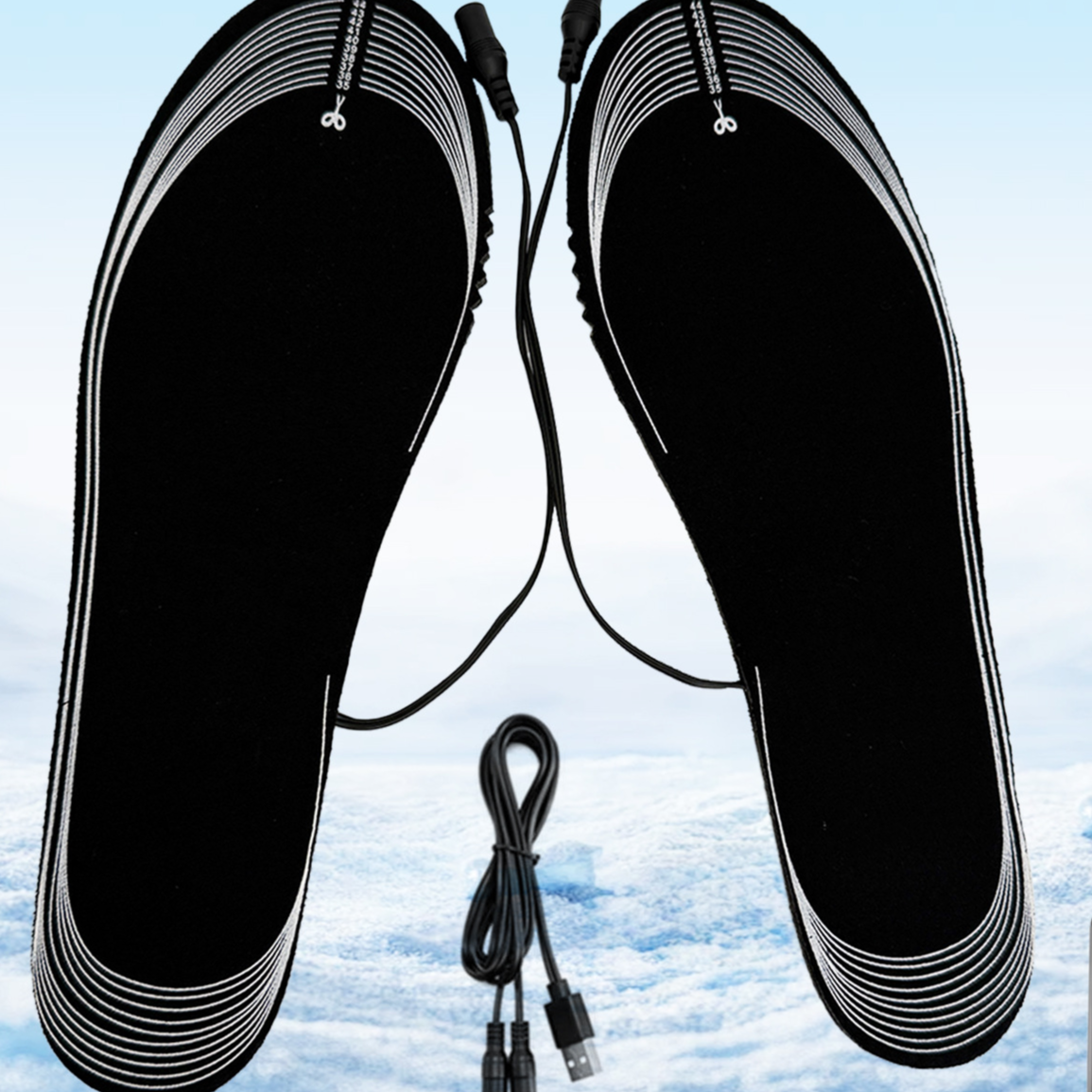Charging insoles