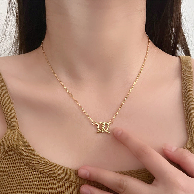 Niche Design Titanium Steel Necklace