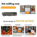 Interactive Dog Snuffle Mat for Slow Feeding and Puzzle Training