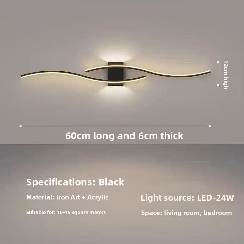Modern Wave Design Wall LED Lighting