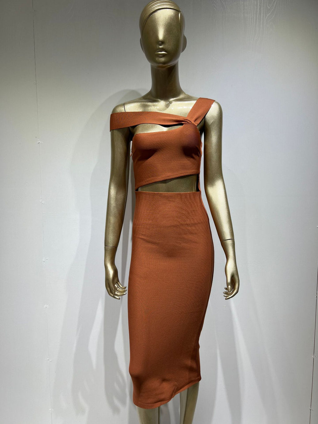 Womens Halterneck Bandage Dress