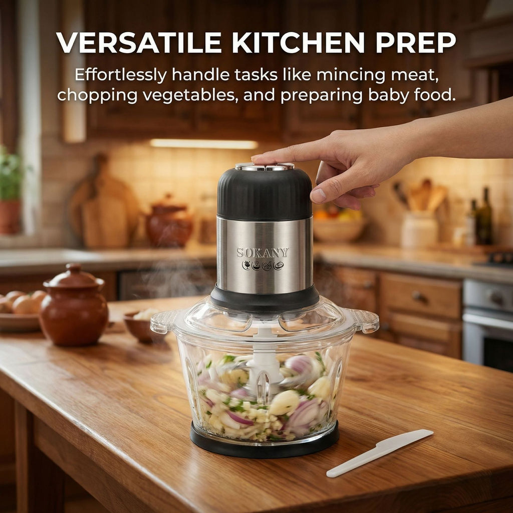 Electric Food Processor Meat Grinder Chopper