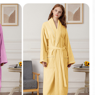 Towel material bathrobe pajama