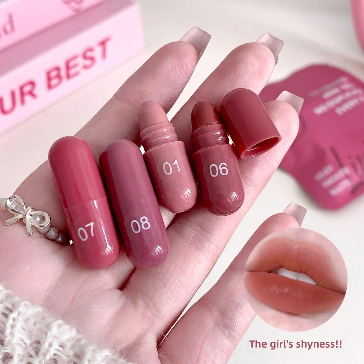 12-Color Matte Lipstick Set