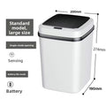 Automatic Sensor Trash Can with Lid