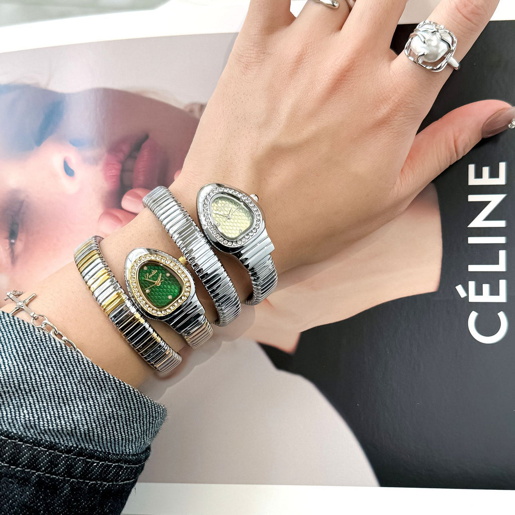 Snake Shape Fashion Quartz Watch
