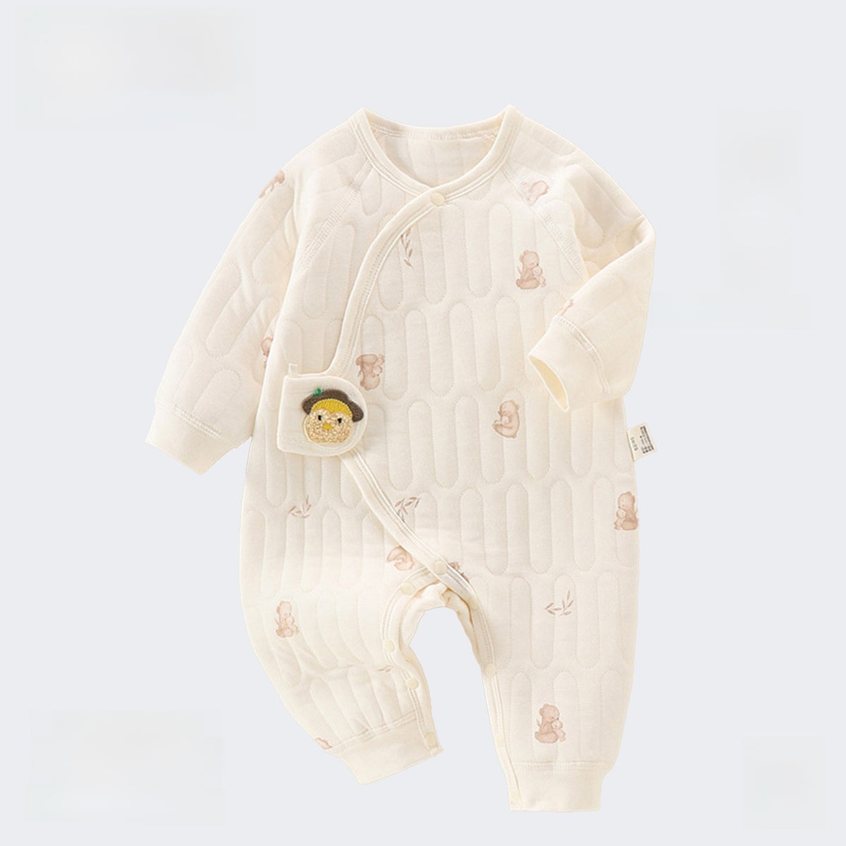Baby Quilted Jumpsuit Winter Warm Clothing