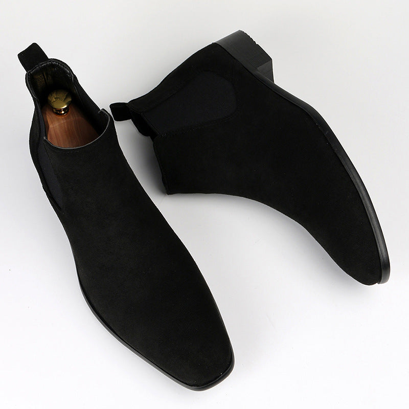 Versatile and stylish men's short boots/ankle boots