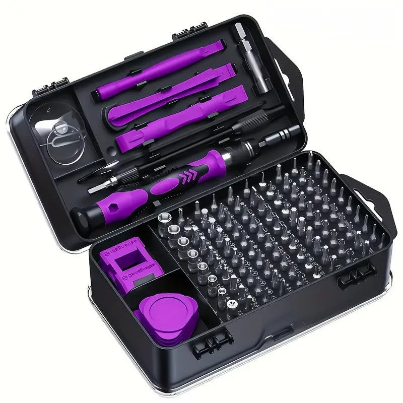 115-in-1 Magnetic Screwdriver Set with Storage Case