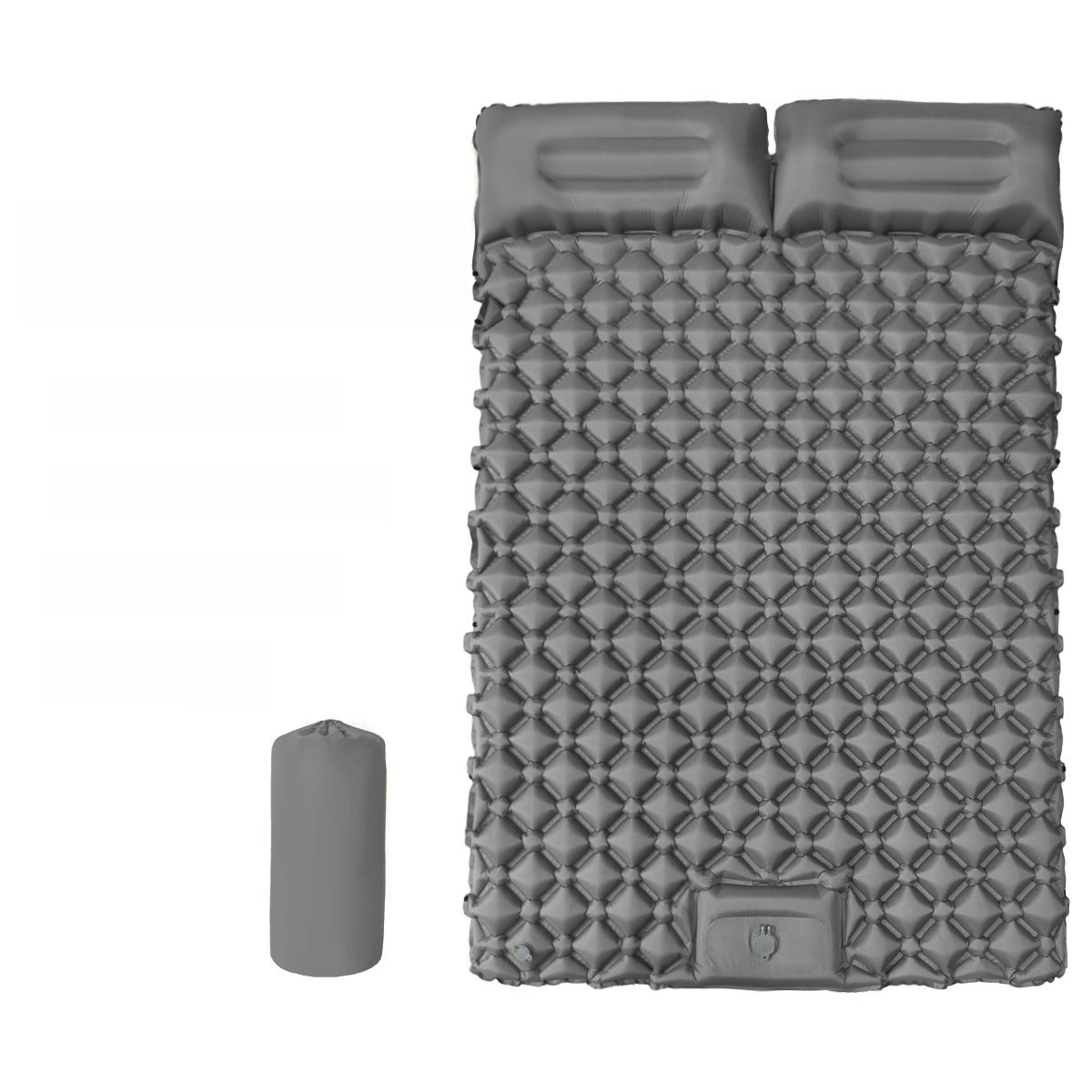 Ultra-Light Foot-Operated Automatic Inflatable Camping Mattress with Pillow
