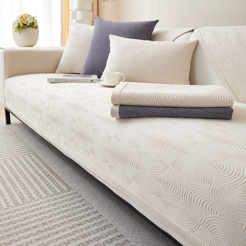 Modern Chenille Sofa Cushion Cover