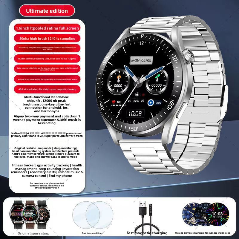 GT8 Smartwatch with Heart Rate Monitoring