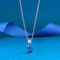 S925 Silver Pear Drop Necklace