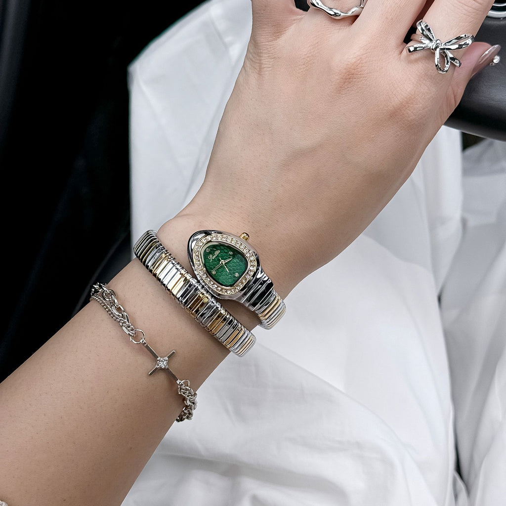 Snake Shape Fashion Quartz Watch